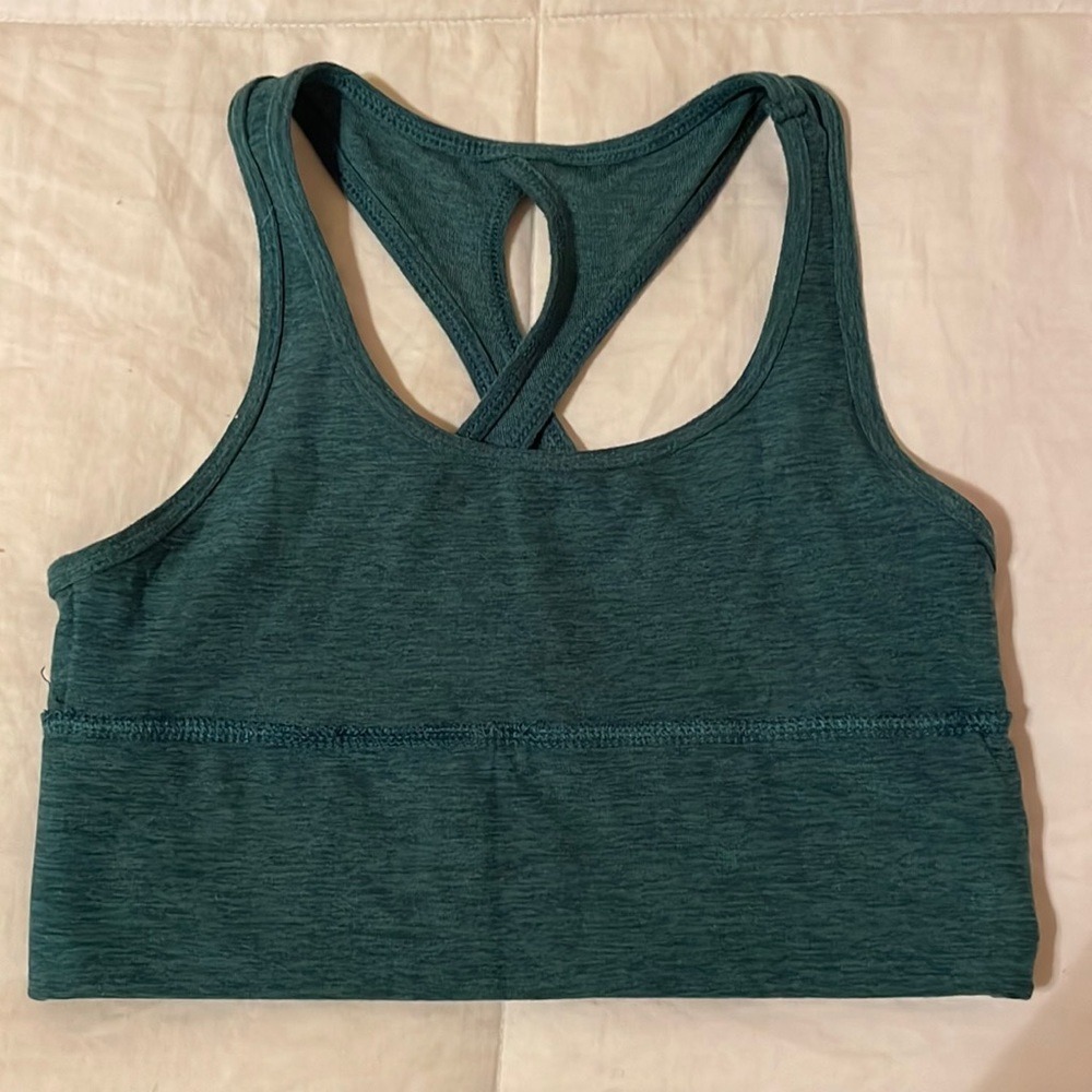 Old Navy Double Cut Out Botany Sports Bra M